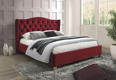 Спалня Аспен 3 - 160x200 кадифен текстил