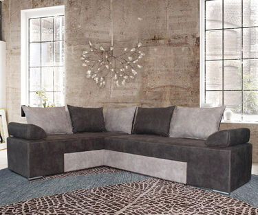 Холов ъглов диван Милано с функция сън