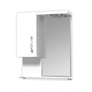 Горен шкаф за баня с огледало Макена Никол