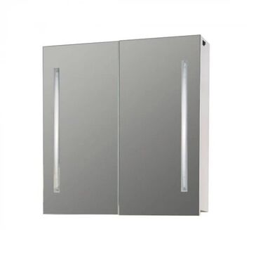 Горен PVC шкаф за баня с огледало Макена Каприз