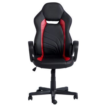 Геймърски стол Кармен 7525 в черно-червен цвят
