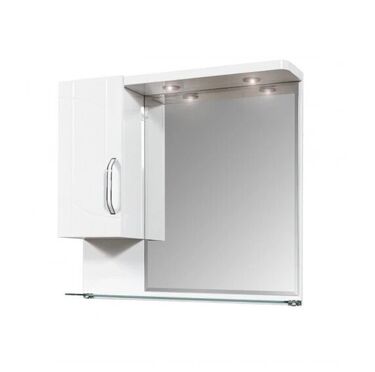 Горен PVC шкаф за баня с огледало Макена Европа