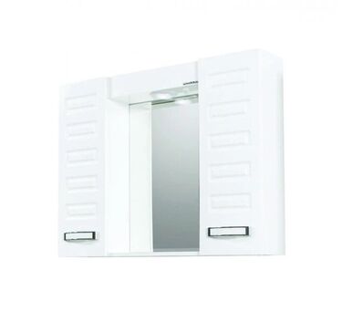 Горен PVC шкаф за баня с огледало Макена Диди