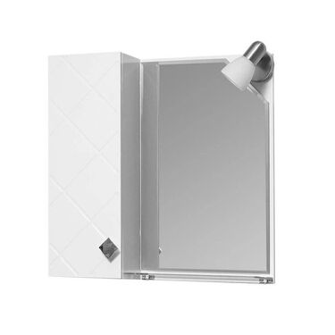 Горен шкаф за баня с огледало Макена Орбита