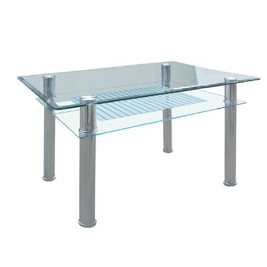 Стъклена кухненска маса Верон 90x60