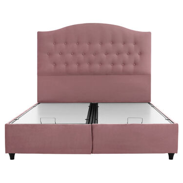 Тапицирана спалня МАЛЕНА 160x200 Розово кадифе