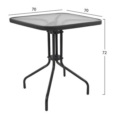 Градински комплект Лаура - маса с 2 стола в 2 размера