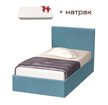Единично тапицирано легло Ария Текс   матрак 120x190 в 4 цвята