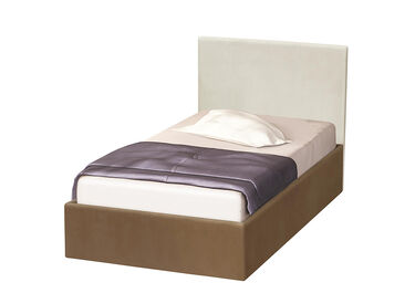 Единично тапицирано легло Ария Текс 82x190 в 4 цвята 