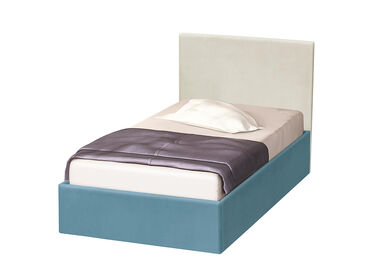 Единично тапицирано легло Ария Текс 82x190 в 4 цвята 