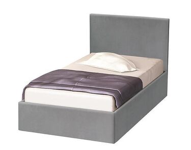 Единично тапицирано легло Ария Текс 90x200 в 4 цвята