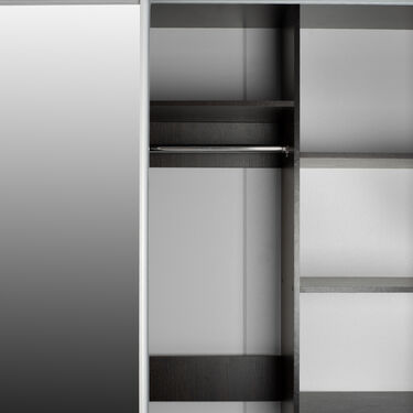 Гардероб с огледало АДЛЕР 180x60x210 в 3 цвята