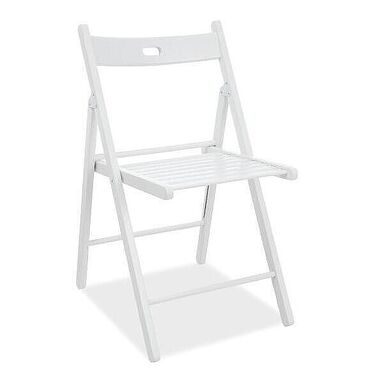 Сгъваем стол Смарт 2 в бял цвят