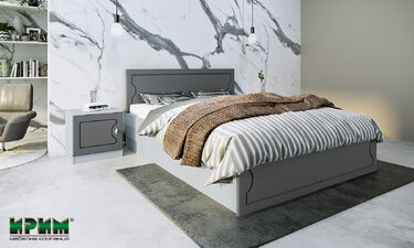 Легло за спалня + нощни шкафчета Classy 160х200