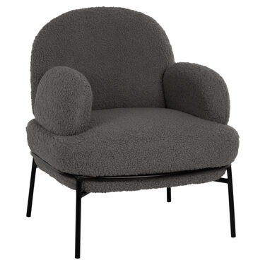 Дизайнерско кресло АГНЕС букле в 3 цвята