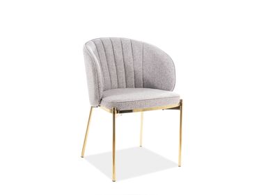 Трапезно кресло Прадо в сив цвят