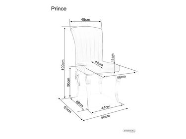 Стол за трапезария Принц в два цвята