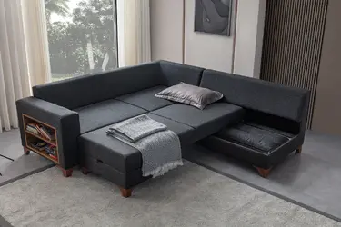 Ъглов диван с функция сън Милано