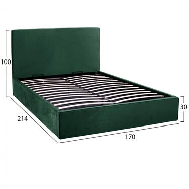 Тапицирано спално легло Дъсти 2 160х200 в 4 цвята
