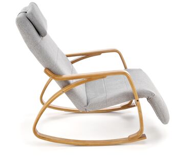 Релакс люлеещо кресло ПРИМ в сив цвят