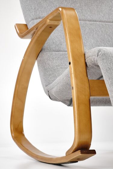 Релакс люлеещо кресло ПРИМ в сив цвят