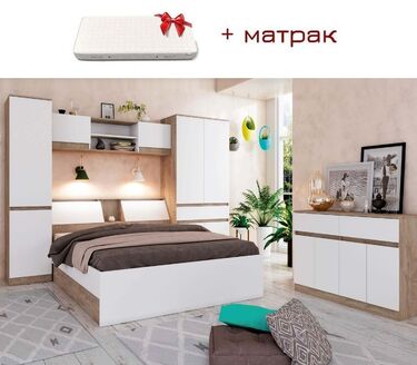 Спален комплект КЛАСИК К972 с МАТРАК 160x200