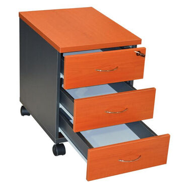   Офис шкаф - контейнер за документи Про в 2 цвята