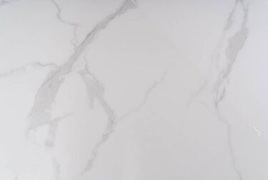 Кръгла трапезна маса ТАЛИА Ф90 керамичен плот в бяло