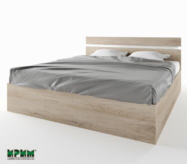 Спално легло с повдигащ механизъм Сити 2045 180x200 в 2 цвята 