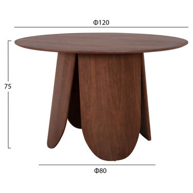 Комплект за трапезария DENTY   маса   4 стола в 3 цвята