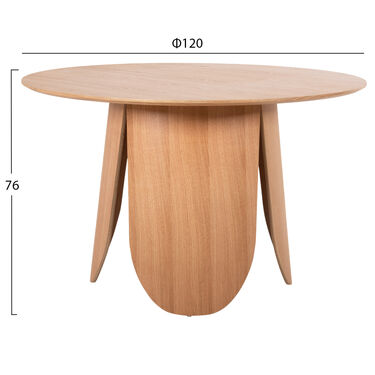 Комплект за трапезария DENTY   маса   4 стола в 3 цвята