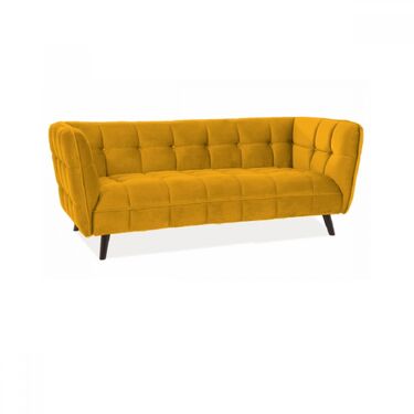Триместен диван Кастело кадифе в 8 цвята