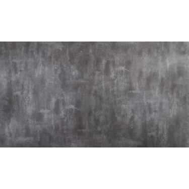 Разтегателна трапезна маса РЕНЕ 160-200x90 сив мрамор - черен мат