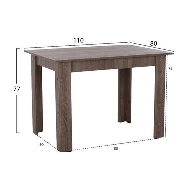  Трапезен комплект ВЕДЕЛИЯ маса с 4 стола в 2 цвята