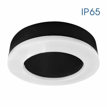LED плафониера DOLCE/R LED 15W в 2 цвята на корпуса