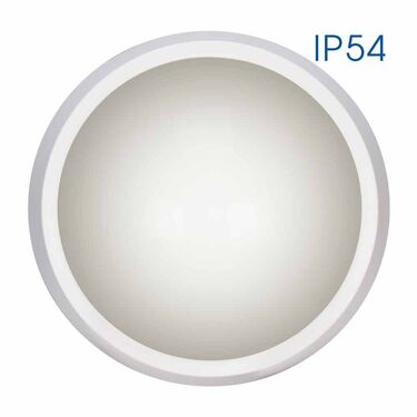 LED плафониера POLKA LED 18W в 2 цвята на корпуса