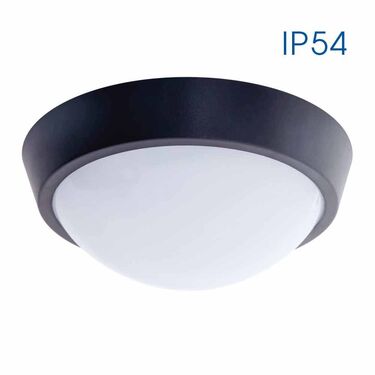 LED плафониера POLKA LED 18W в 2 цвята на корпуса