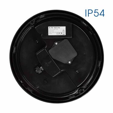 LED плафониера POLKA LED 18W в 2 цвята на корпуса