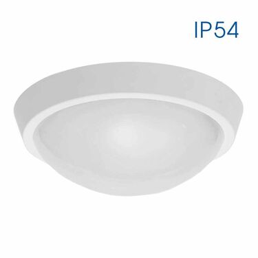 LED плафониера POLKA LED 18W в 2 цвята на корпуса