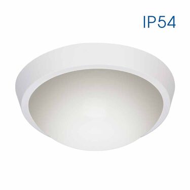LED плафониера POLKA LED 18W в 2 цвята на корпуса