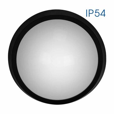 LED плафониера POLKA LED 18W в 2 цвята на корпуса