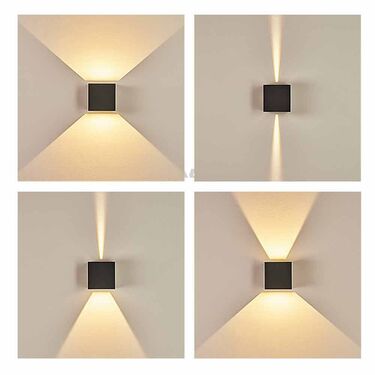 Фасадно осветително тяло STARK LED 2X3W SQ