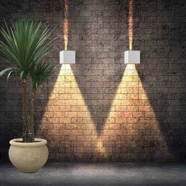 Фасадно осветително тяло STARK LED 2X3W SQ