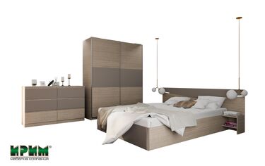 Спален комплект Сити 7071   МАТРАК 160×200 в различни цветове