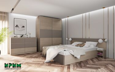 Спален комплект Сити 7071   МАТРАК 160×200 в различни цветове