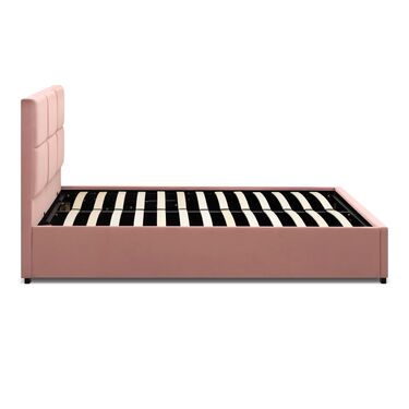 Спалня Kingston 160x200 см кадифе в 2 цвята