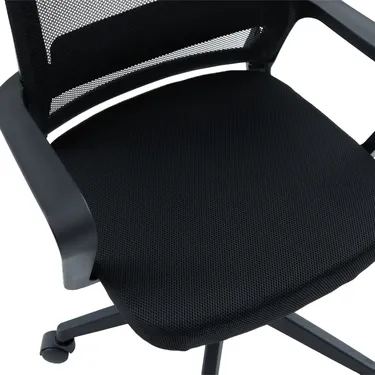 Офис стол ВЕЛИО в черно 