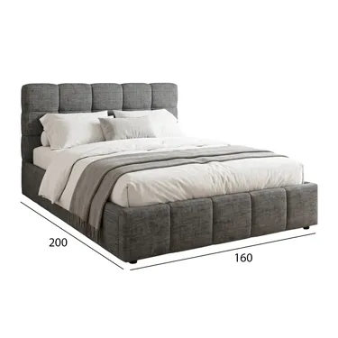 Тапицирано двойно легло ВИТО 160x200 в 3 цвята