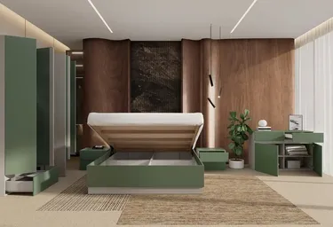 Комплект за спалня Сити 7094   Сити 1050   Сити 3098 - 160x200